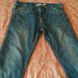 Helix jeans. 32 34
